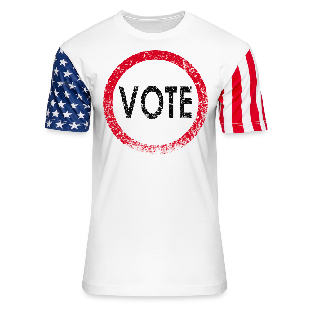Vote / Uni. America RBlkD - white