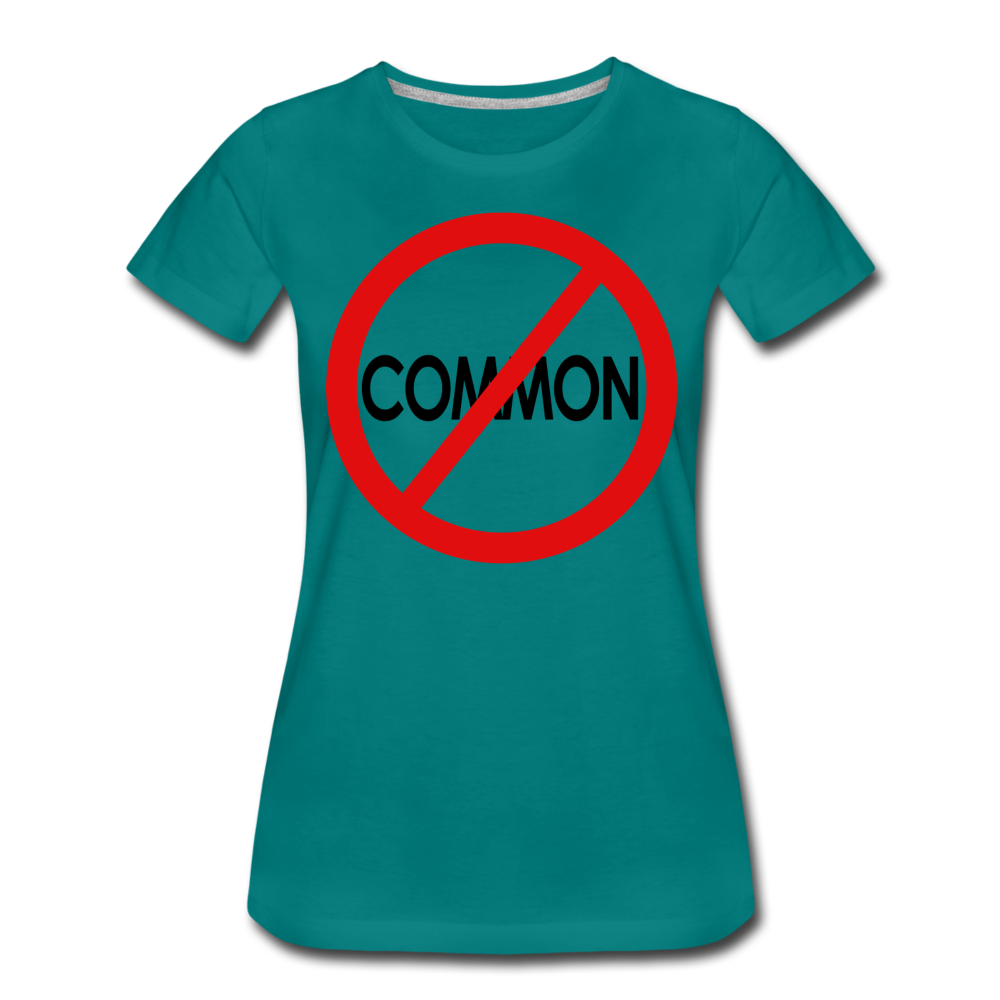 Uncommon / Perfectly Basic Women's Tee / Red & Black - teal