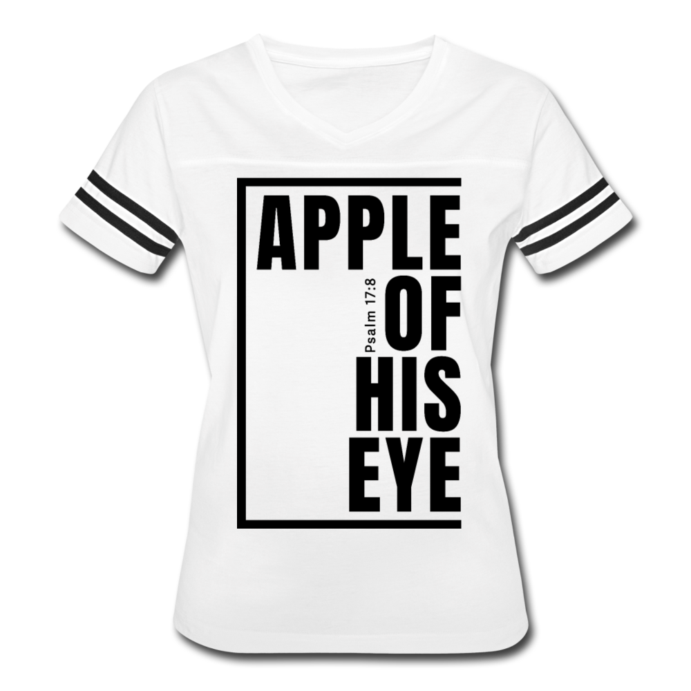 Apple of His Eye / Women's Vintage Sport / Black - white/black