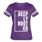 Deeply Rooted / Women's Vintage Sport / White - vintage purple/white
