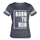 Born to Run / Women’s Vintage Sport / White - vintage navy/white