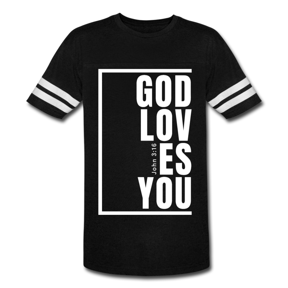 God Loves You Vintage/MenW - black/white