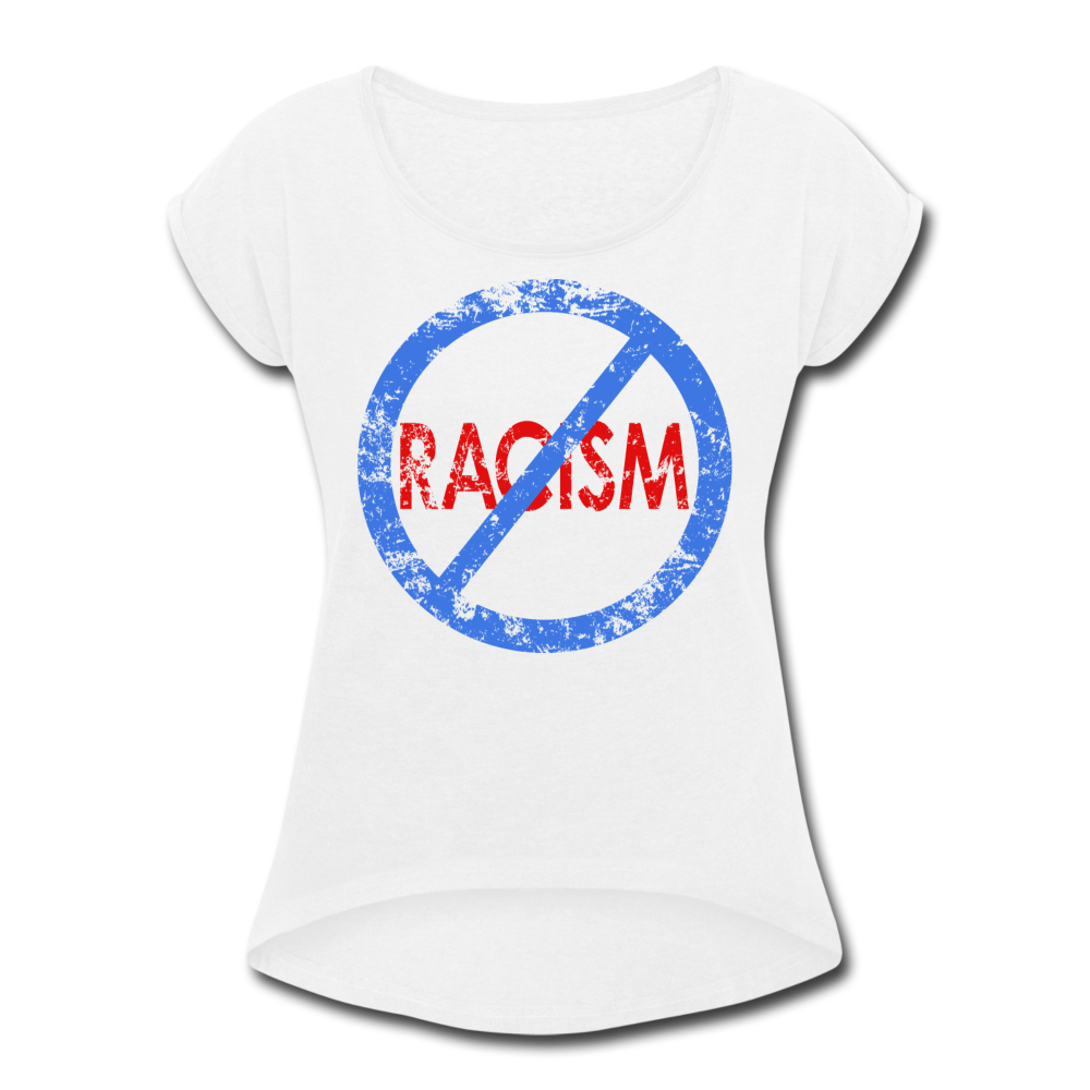 No Racism Tennis Tail/WomRBluD - white