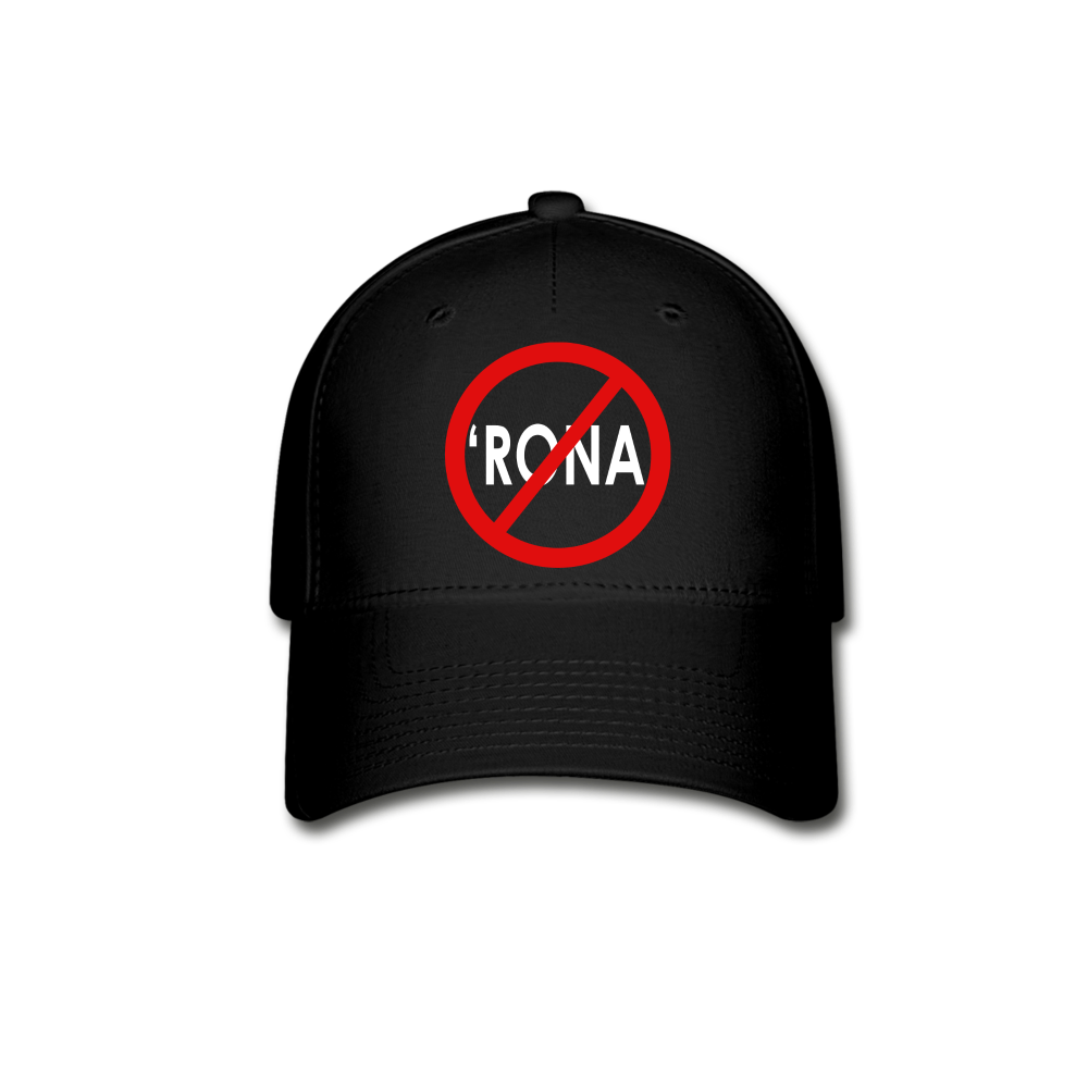 No 'Rona Baseball Cap/RWC - black