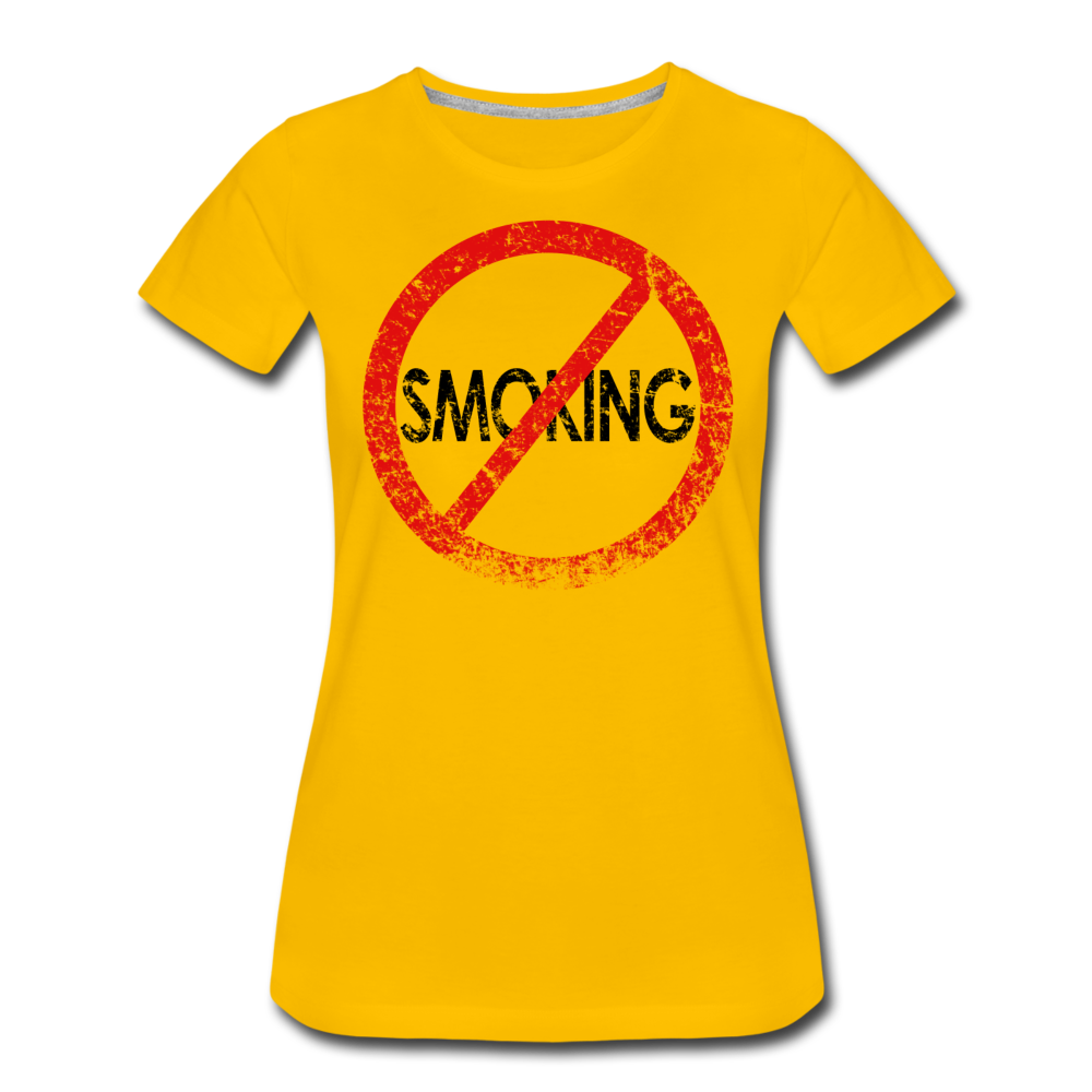 No Smoking / Wom. Perfectly Basic RBlkD - sun yellow