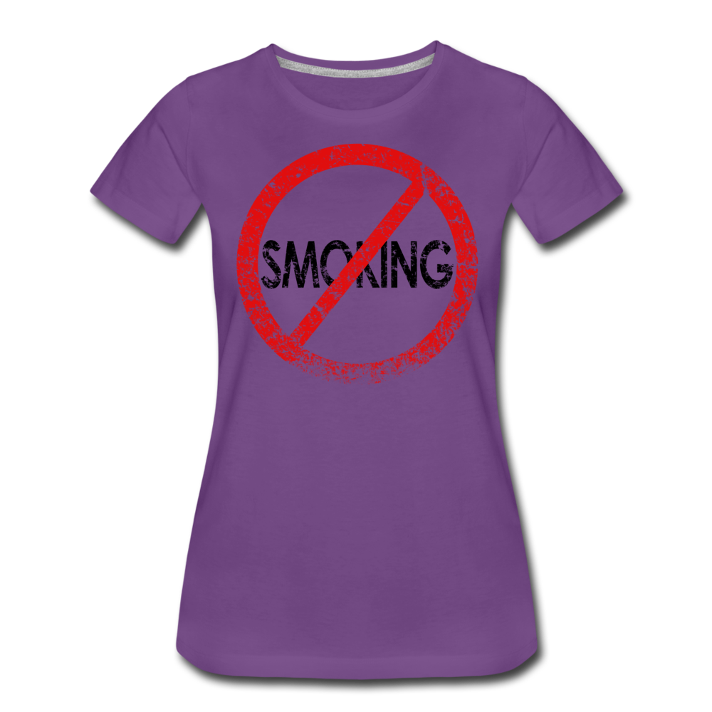 No Smoking / Wom. Perfectly Basic RBlkD - purple