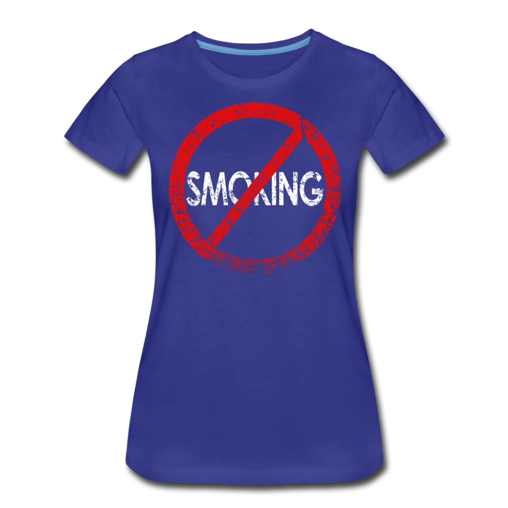 No Smoking / Wom. Perfectly Basic RBlkD - royal blue