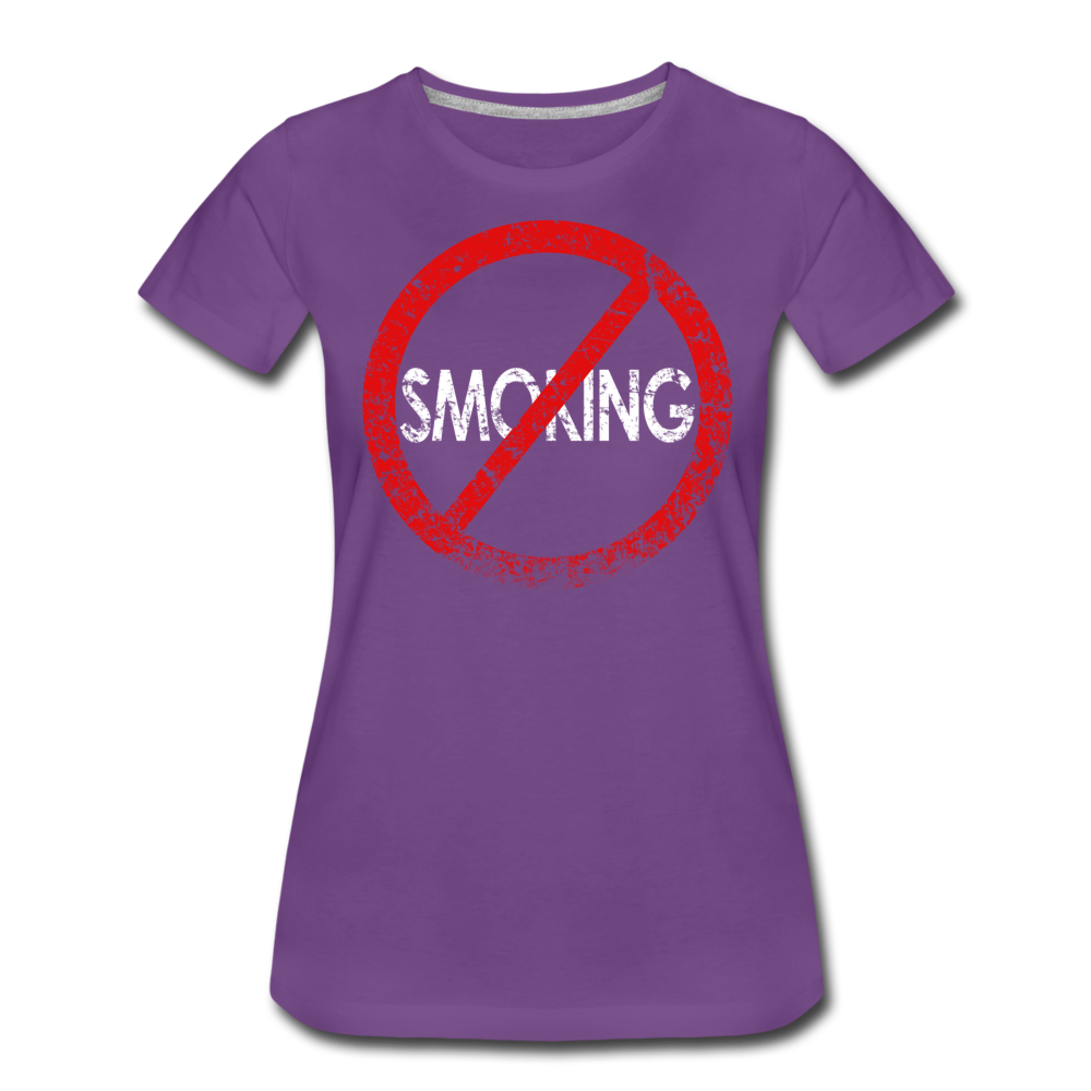 No Smoking / Wom. Perfectly Basic RBlkD - purple