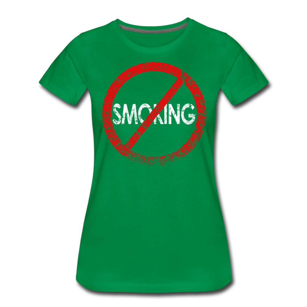 No Smoking / Wom. Perfectly Basic RBlkD - kelly green