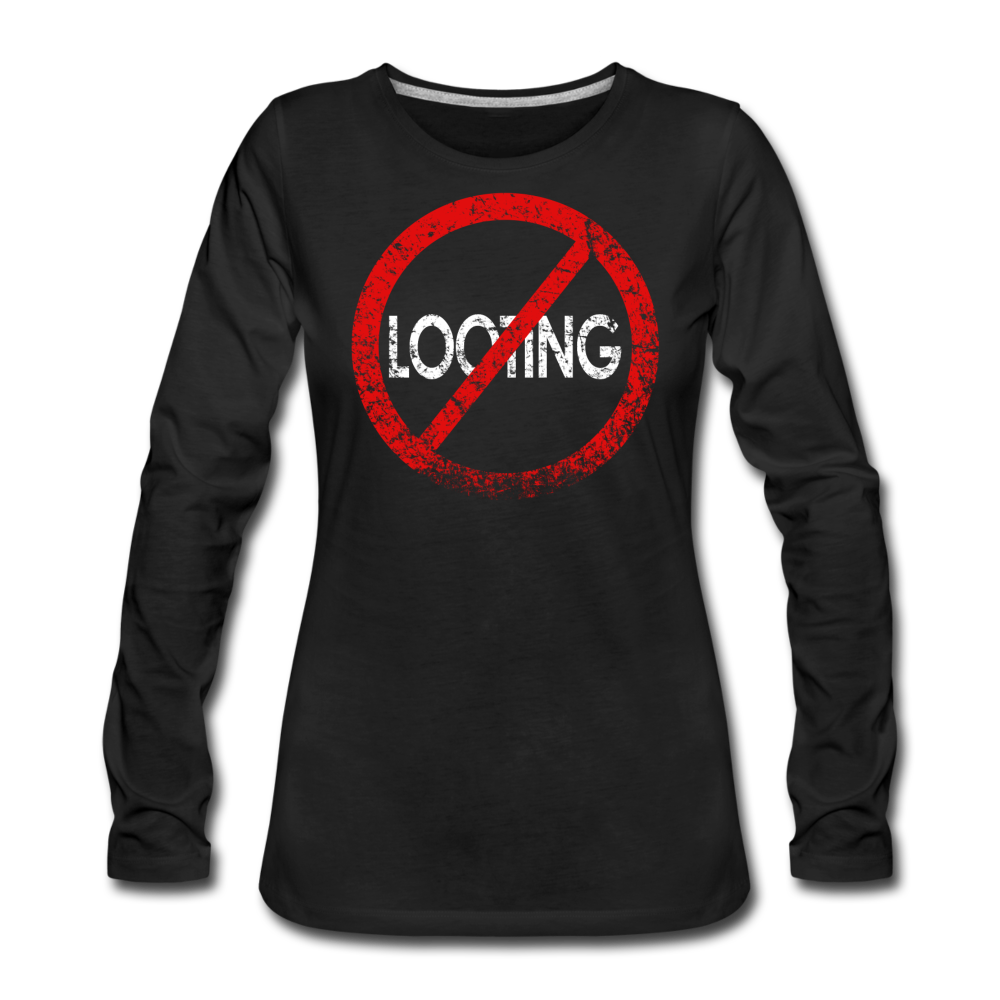 No Looting / Wom. Premium LS RWD - black