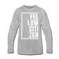 Fellow Citizen / Men Premium LS W - heather gray