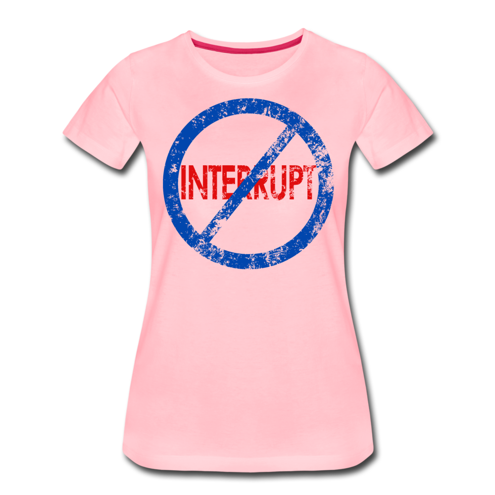 Don't Interrupt / Wom. Perfectly Basic BluRD - pink