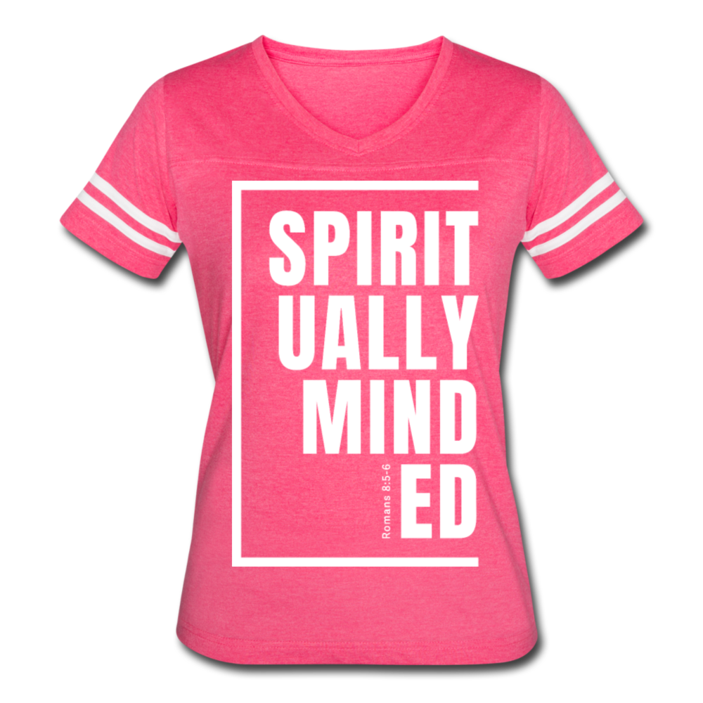 Spiritually Minded / Wom. Vintage W - vintage pink/white