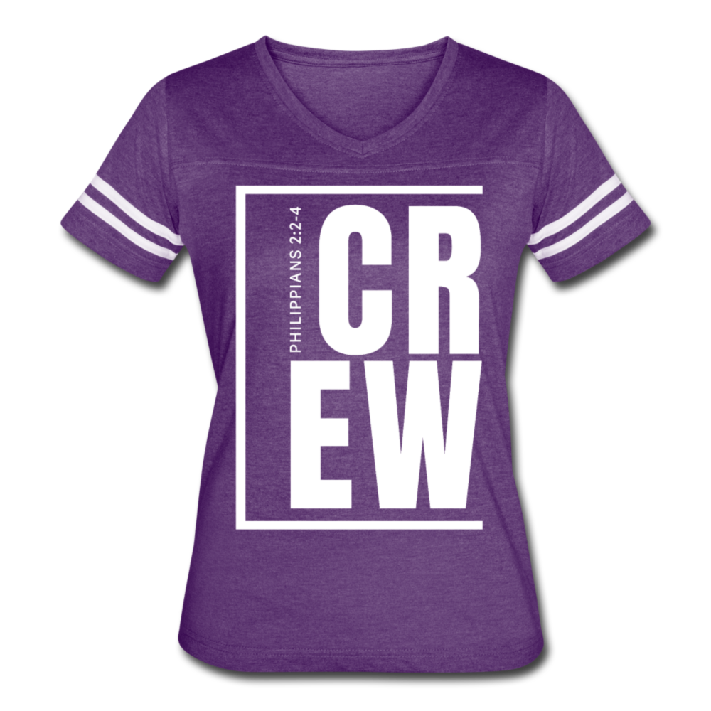 Crew / Wom. Vintage W - vintage purple/white