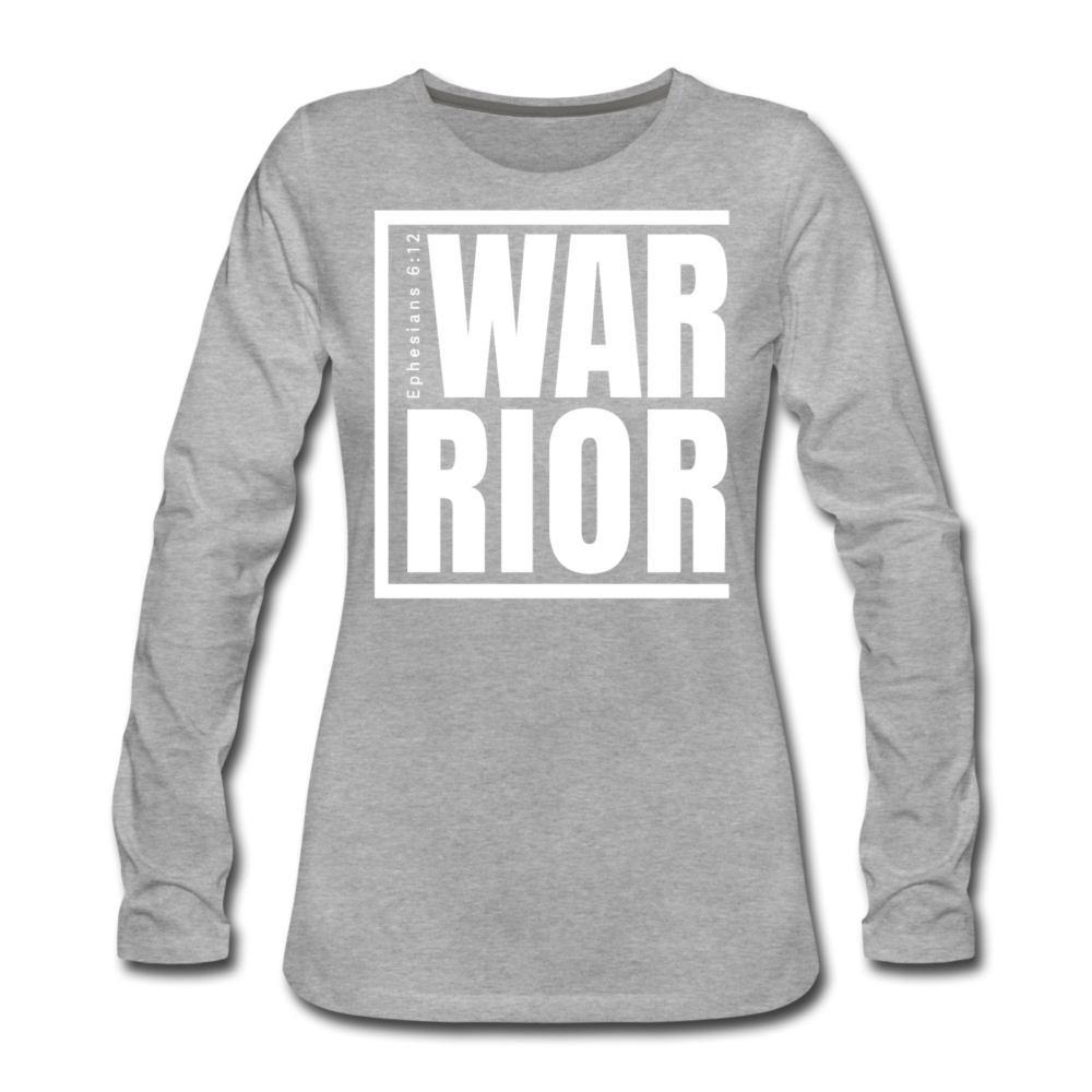Warrior / Wom. Premium LSW - heather gray