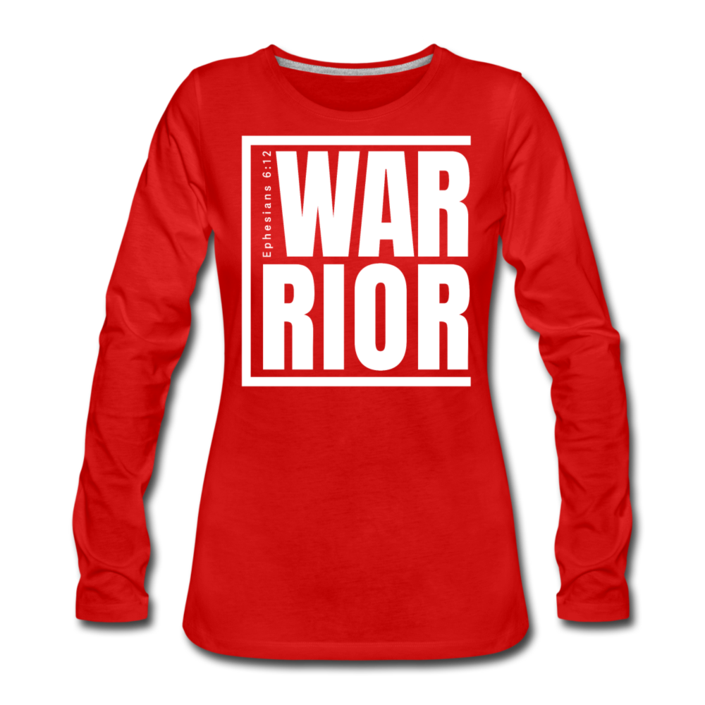 Warrior / Wom. Premium LSW - red