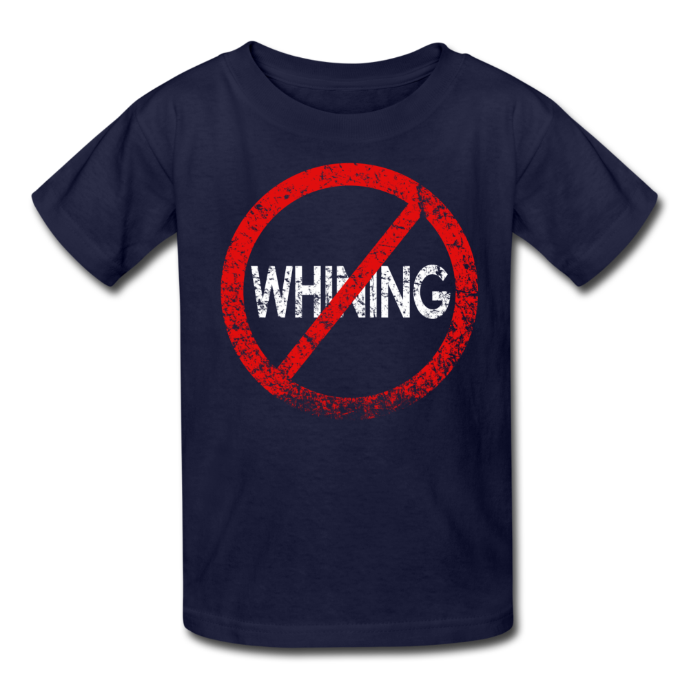 No Whining / Kids' T-Shirt RWD - navy