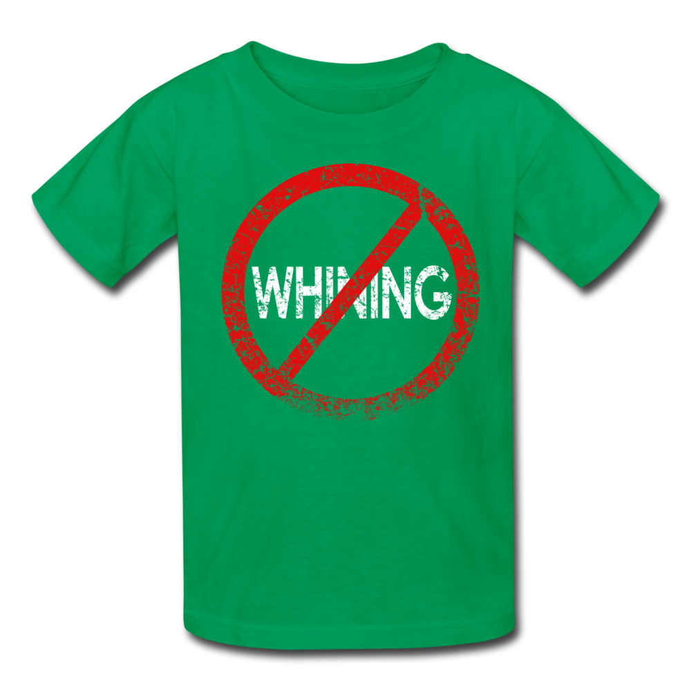 No Whining / Kids' T-Shirt RWD - kelly green