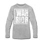 Warrior / Men Premium LSW Distressed - heather gray