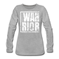 Warrior / Wom. Premium LSW Distressed - heather gray