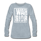 Warrior / Wom. Premium LSW Distressed - heather ice blue