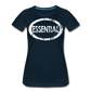 Essential / Wom. Perfectly Basic Uncommon Distressed White - deep navy