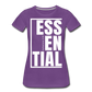 Essential / Wom. Perfectly Basic / iamHIS White - purple