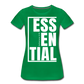 Essential / Wom. Perfectly Basic / iamHIS White - kelly green