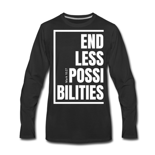 Endless Possibilities / Men Premium LSW - black