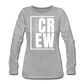 Crew / Wom. Premium LSW - heather gray