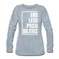 Endless Possibilities / Wom. Premium LSW - heather ice blue