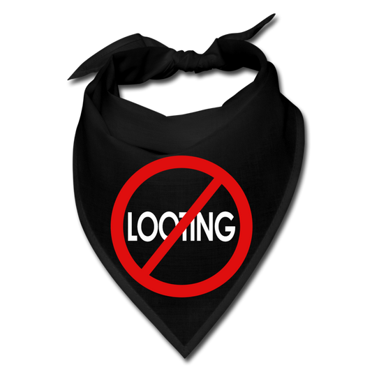 No Looting / Bandana RWC - black