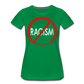 No Racism / Wom. Perfectly Basic RW Distressed - kelly green