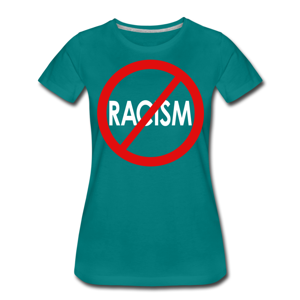 No Racism / Wom. Perfectly Basic RWC - teal