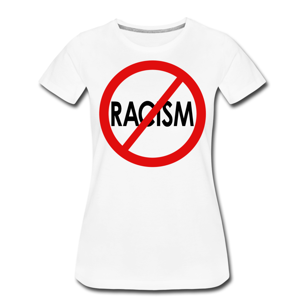No Racism / Wom. Perfectly Basic RBlkC - white
