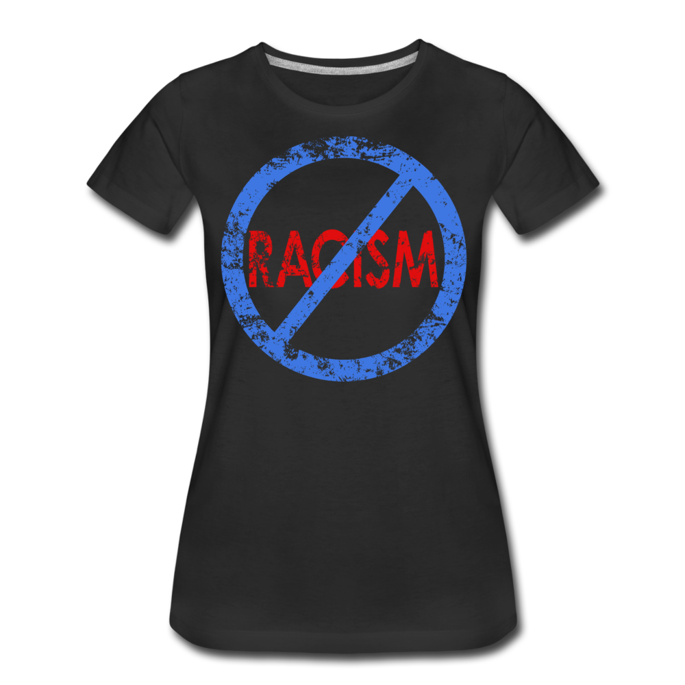 No Racism / Wom. Perfectly Basic BluRd Distressed - black