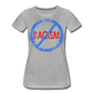 No Racism / Wom. Perfectly Basic BluRd Distressed - heather gray