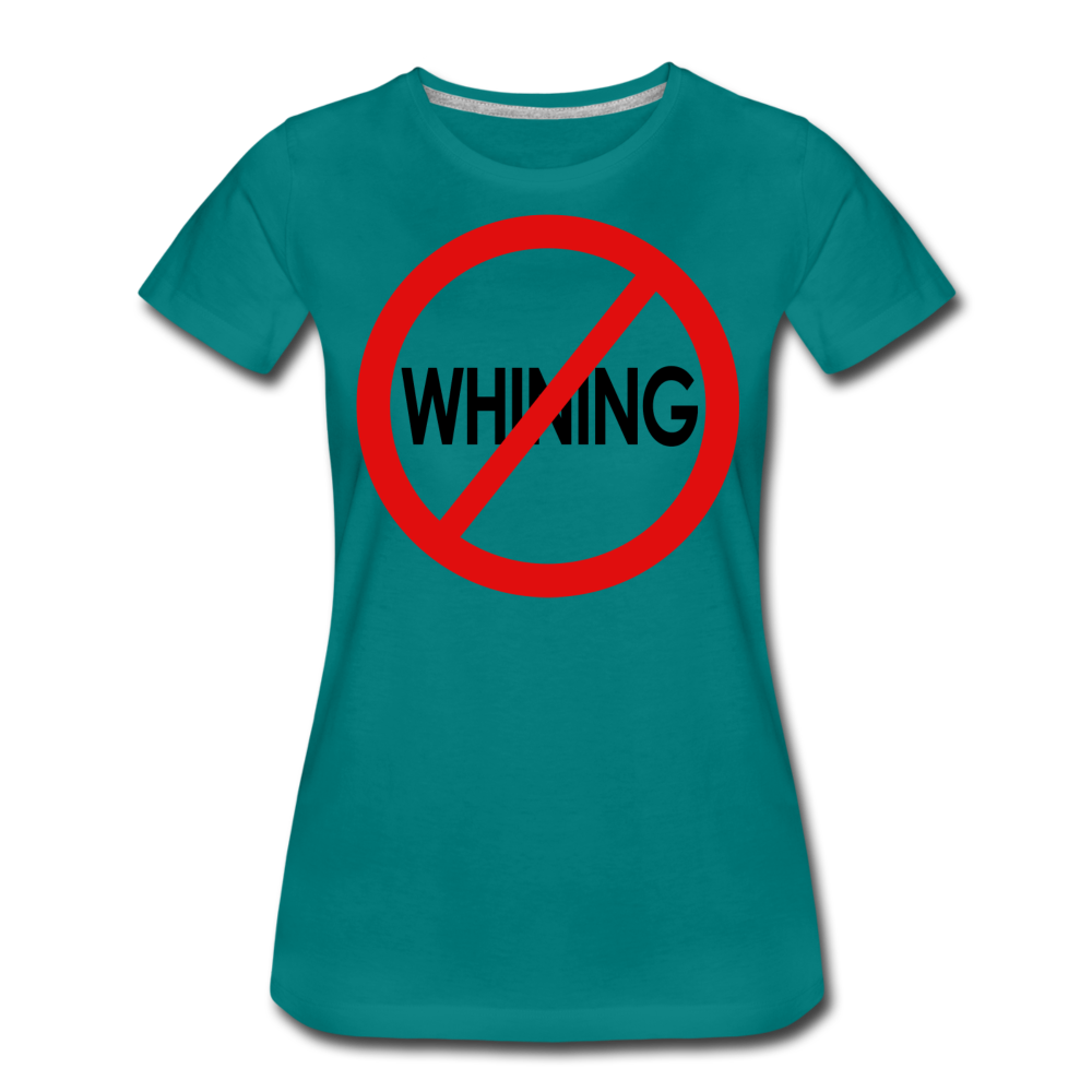 No Whining / Wom. Perfectly Basic RBlkC - teal