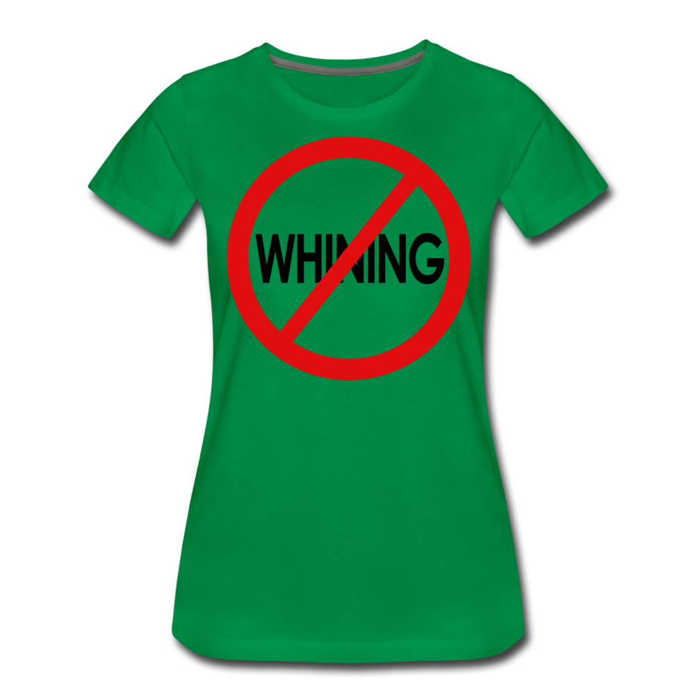 No Whining / Wom. Perfectly Basic RBlkC - kelly green