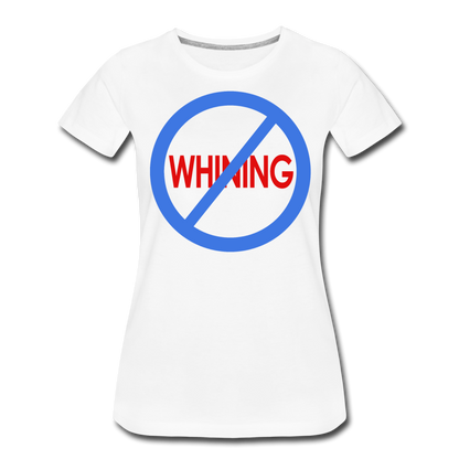 No Whining / Wom. Perfectly Basic BluRC - white