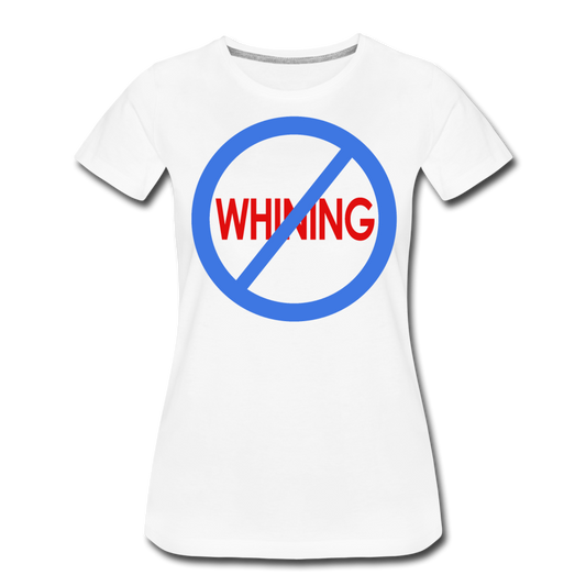 No Whining / Wom. Perfectly Basic BluRC - white