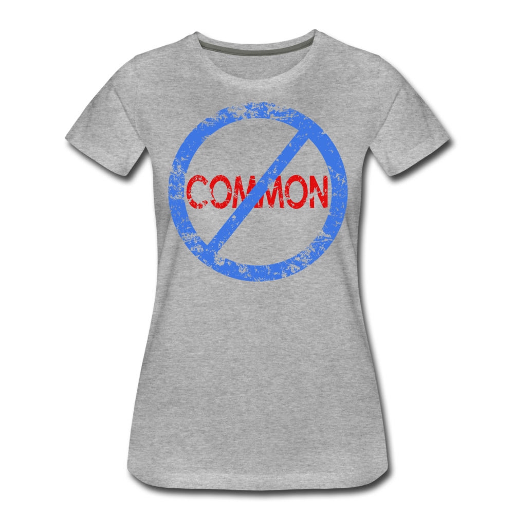 Uncommon / Wom. Perfectly Basic BluRd Distressed - heather gray
