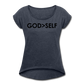 God Over Self / Wom. Tennis Tail Blk - navy heather