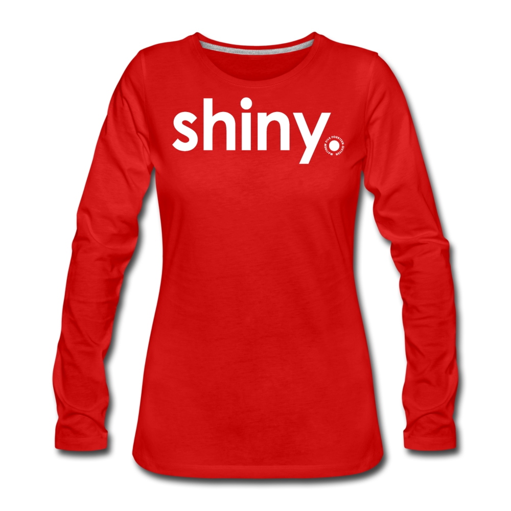 Shiny / Women's Premium LSW - red