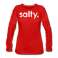 Salty / Women's Premium LSW - red