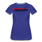 Passover / Wom. Perfectly Basic Blk - royal blue