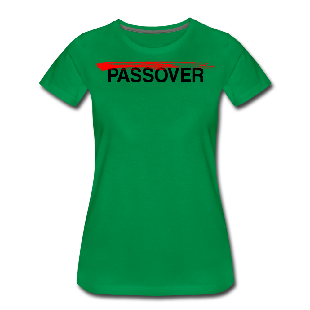 Passover / Wom. Perfectly Basic Blk - kelly green
