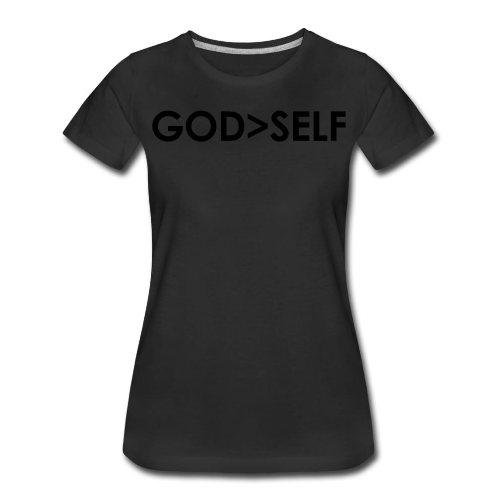 God Over Self / Wom. Perfectly Basic Blk - black