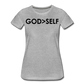 God Over Self / Wom. Perfectly Basic Blk - heather gray