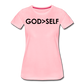God Over Self / Wom. Perfectly Basic Blk - pink